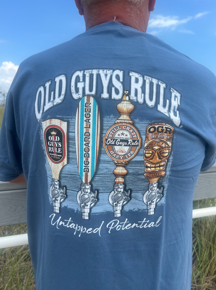 Old Guys Rule Untapped Potential Men's T-Shirt