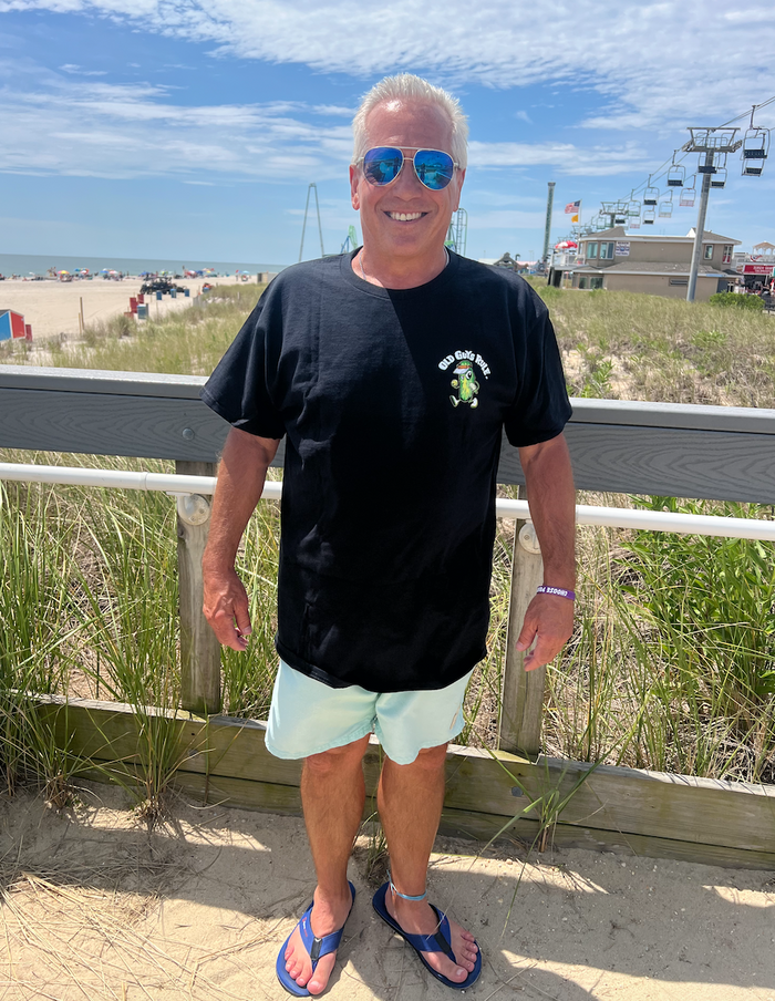 Old Guys Rule Big Dill Tee - bringing the flavor to the court