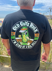 Old Guys Rule Big Dill Tee - bringing the flavor to the court