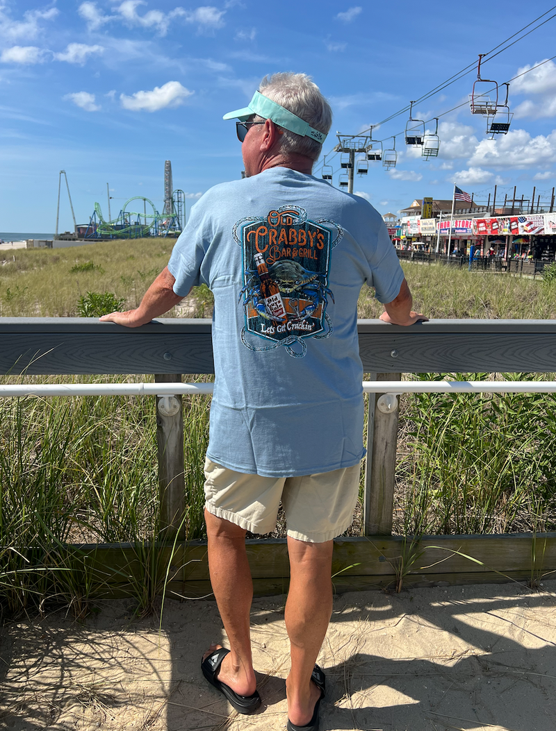 Old Crabby's Tee - Perfect for Crab Lovers & Beer Fans