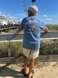 Old Guys Rule Still Grillin' Tee - Still Grillin', Chillin' & Refillin'