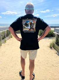 Old Guys Rule Tiki Vacation Tee - on permanent vacation