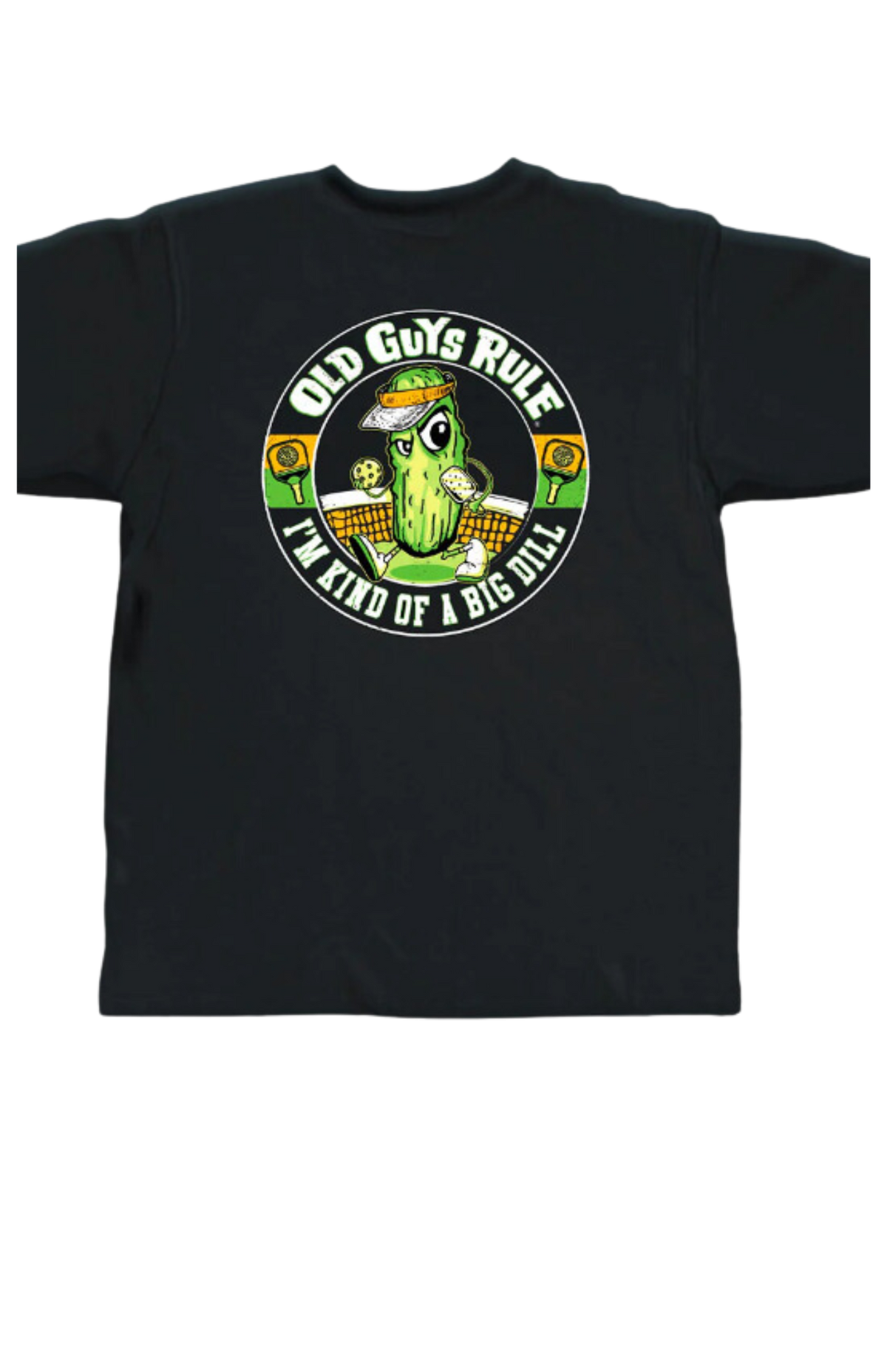 Old Guys Rule Big Dill Tee - bringing the flavor to the court