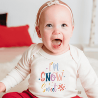 Baby onesie with 'I'm Snow Sweet' text on a white background - Island Soul Clothing & Gifts Seaside Heights New Jersey